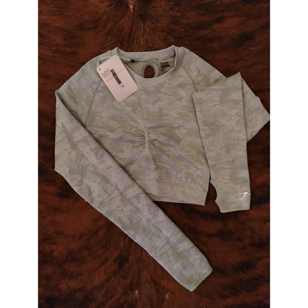 BNWT Gymshark Camo Top